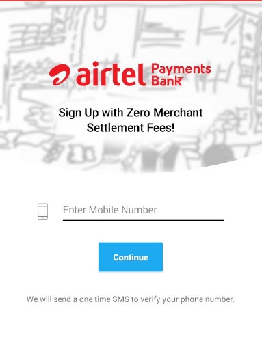 Airtel Merchant Account Registration