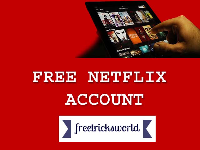 Free Netflix Accounts With Premium Username Name & Password
