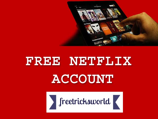 Working Free Netflix Accounts With Password 2024