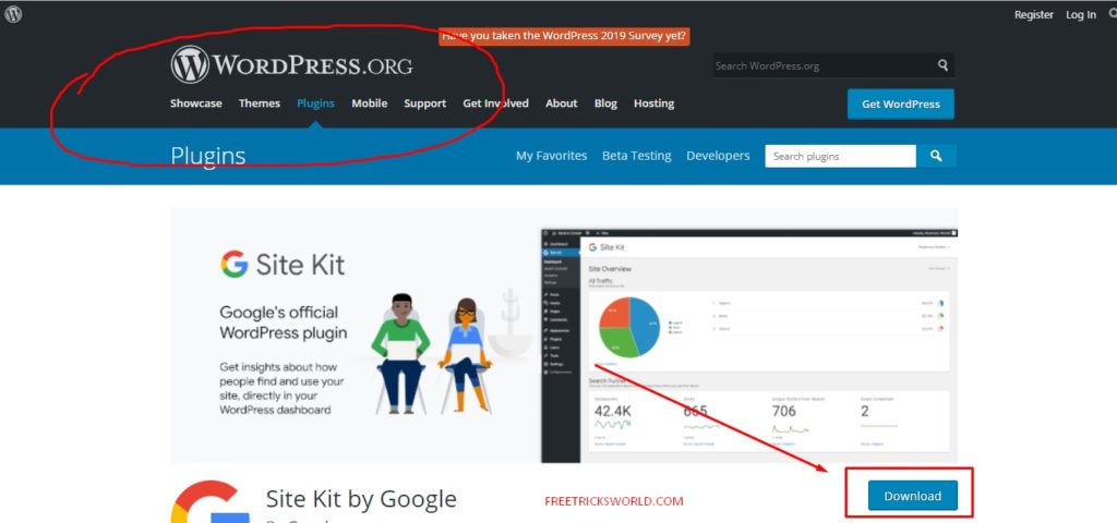 Google Site Kit Download for WordPress