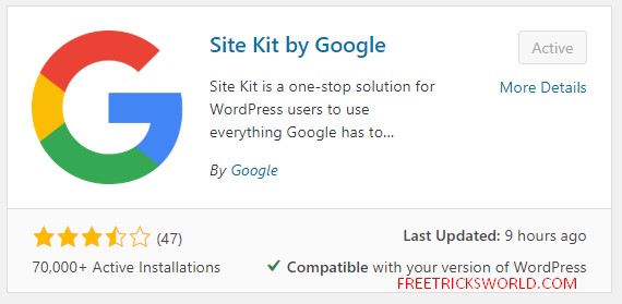 Google Site Kit Plugin