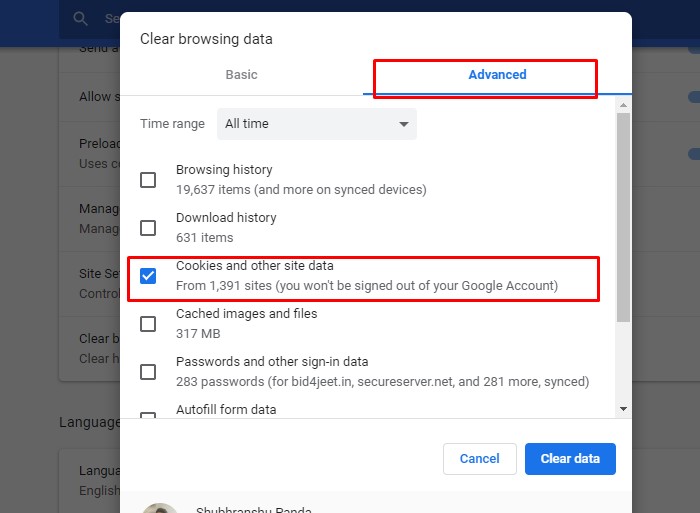 How To Delete Cookies From Browser