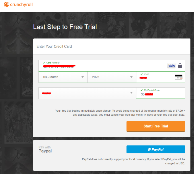 Https Www Crunchyroll Com Acct Membership Crunchyroll Premium Accounts 2020 - 100% Working (New)