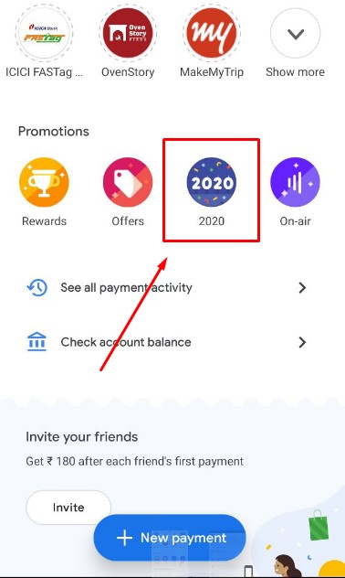 Google pay welcome 2020 offer