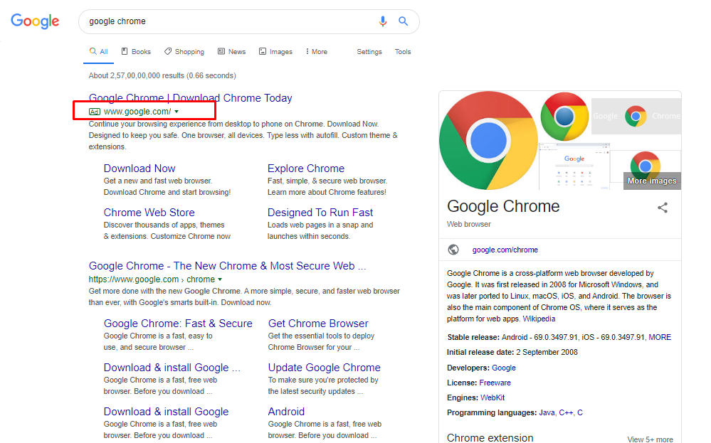 chrome browser sucks