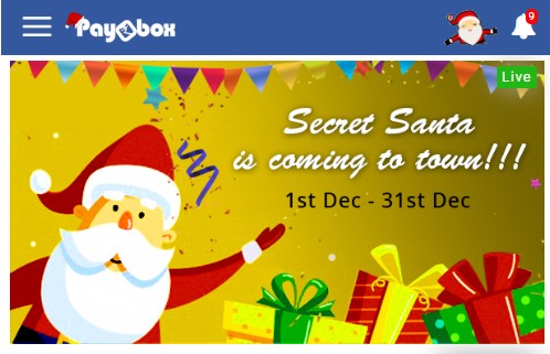 Paybox Secret Santa Offer