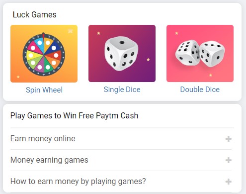 Play games Win Cash