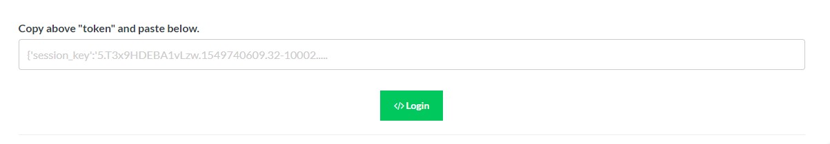 Access Token Login