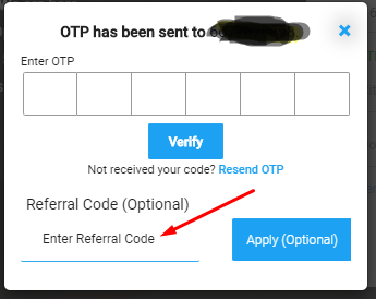 TPS Referral Code Signup & Get 500 points free