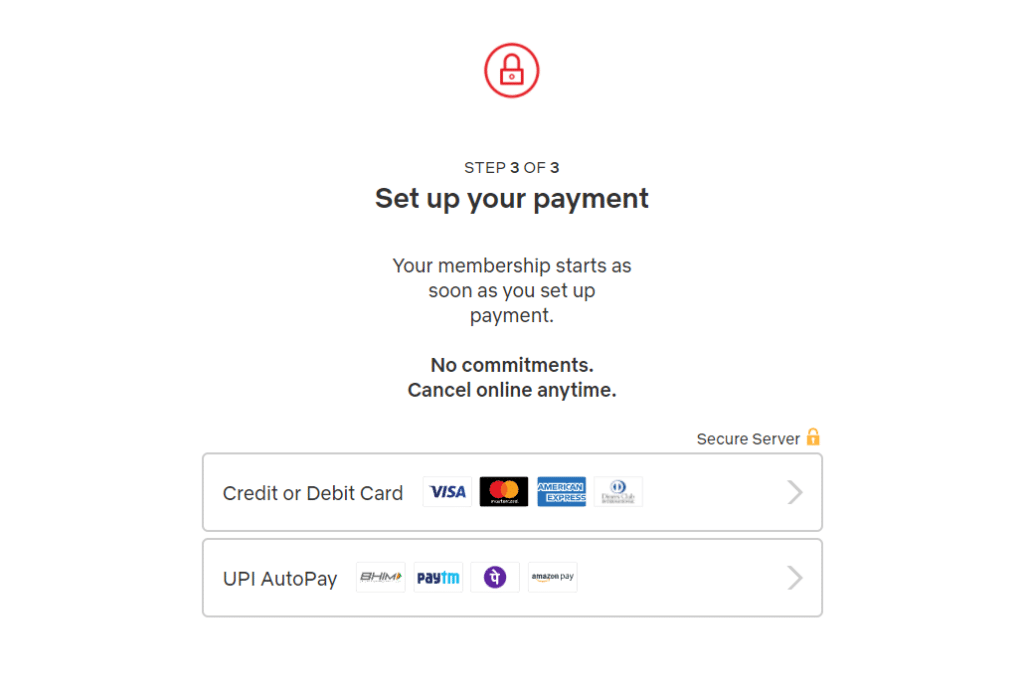 Free Netflix Accounts premium payment method using creditcard