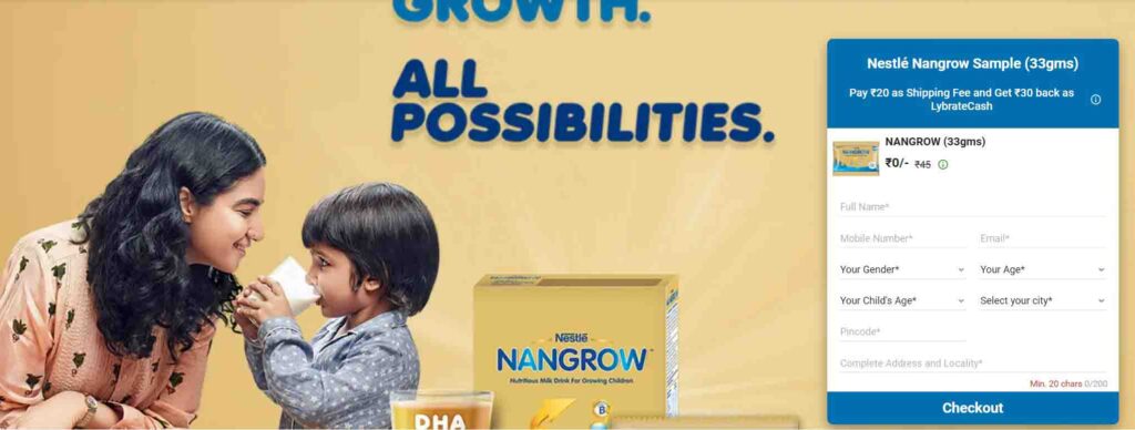 Nestle Nangrow Free Sample
