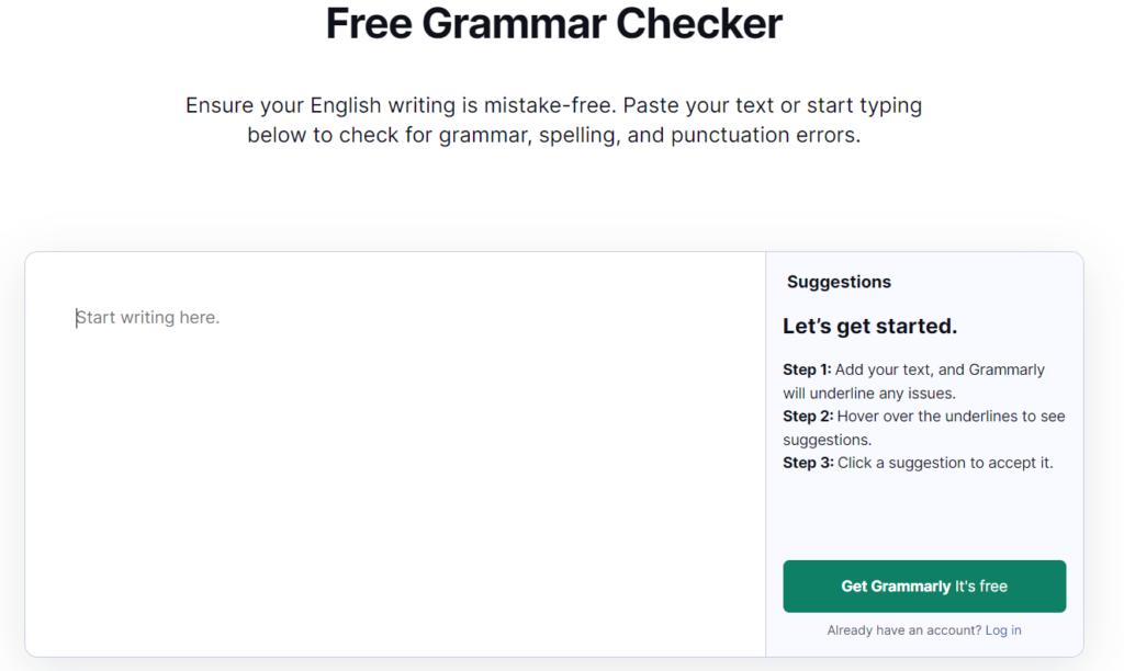 Grammarly Premium Accounts Grammar and Spelling Checks