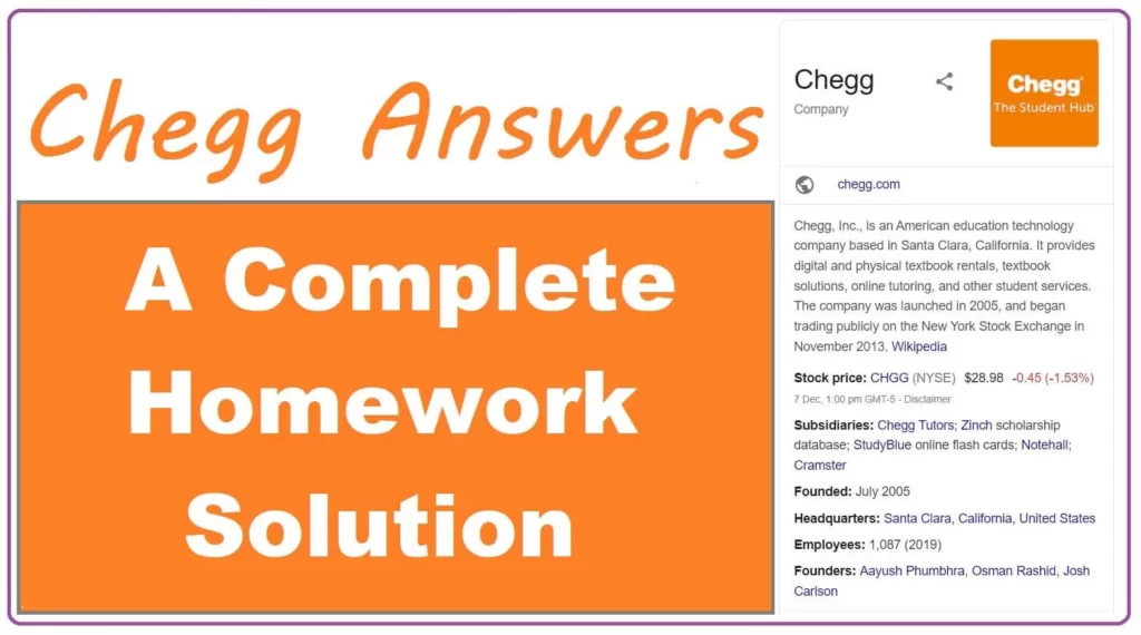 Free Chegg Answers