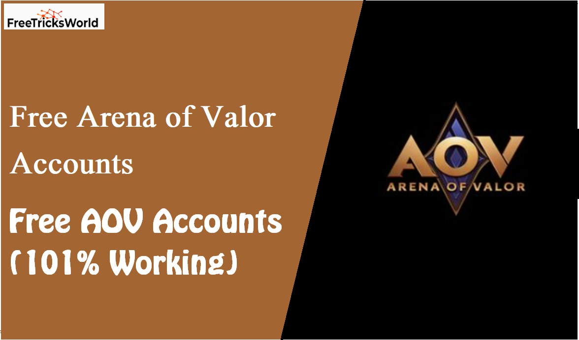Free Arena of Valor Accounts|Free AOV Accounts 2024(101% Working)