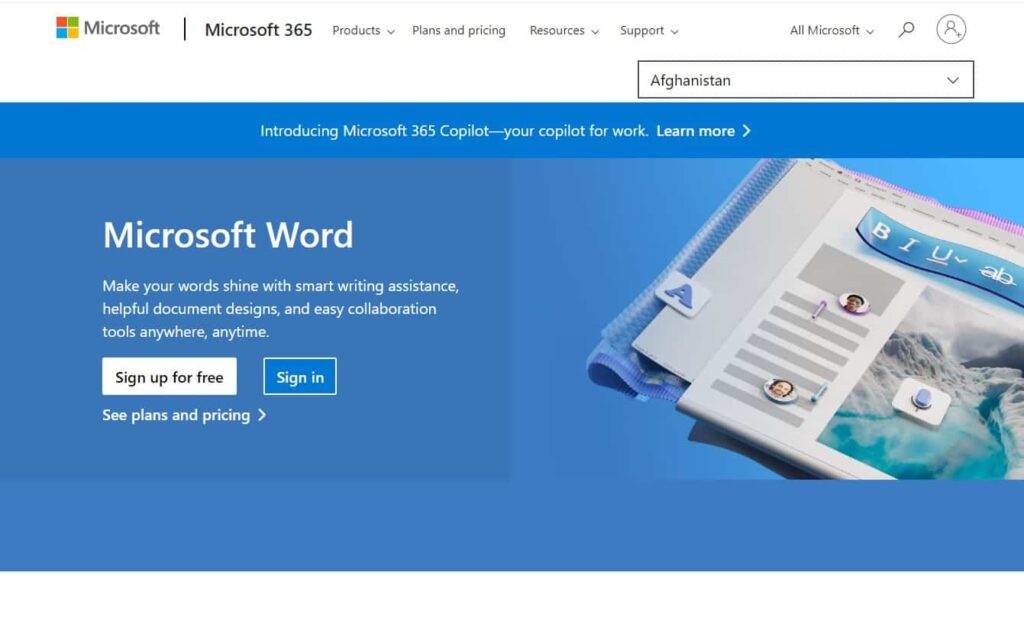 Microsoft Word