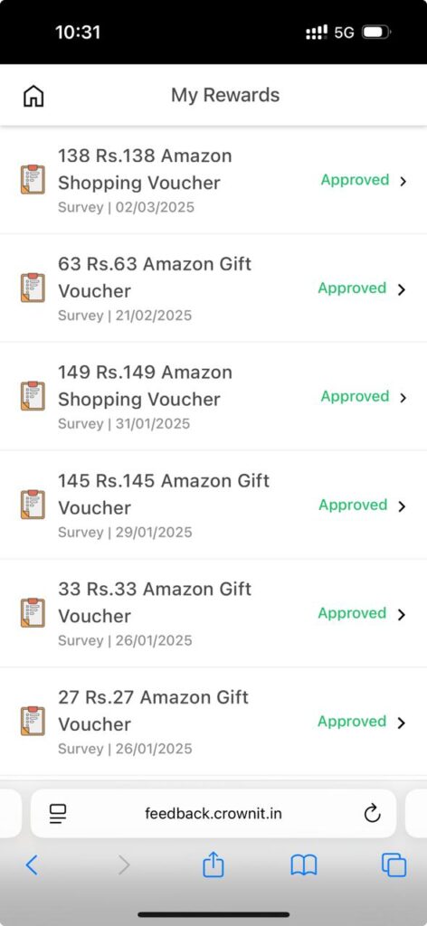 amazon shopping vouchers proof 2025