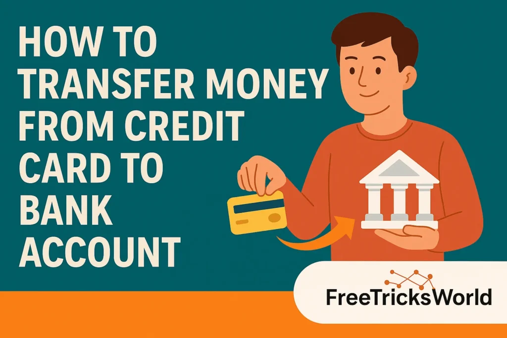 How to transfer money from credit card to bank account