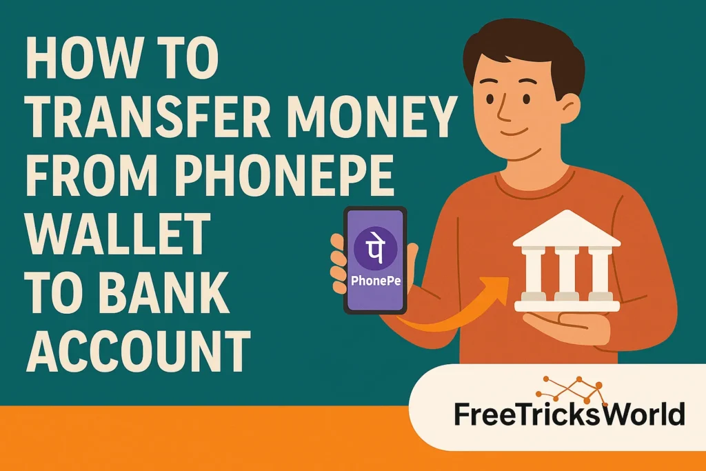 How To Transfer Money From PhonePe Wallet To Bank Account