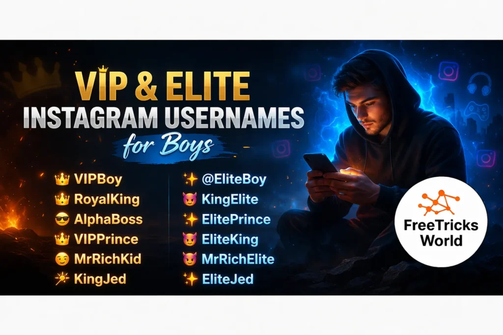 VIP & Elite Instagram Usernames for Boys