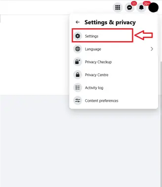facebook name change step 2