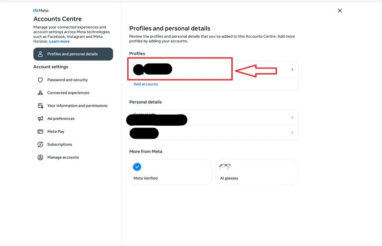 facebook name change step 4