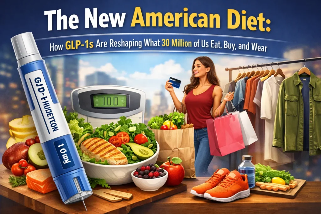 The New American Diet: How GLP-1s Are Reshaping What 30 Million of Us Eat, Buy, and Wear