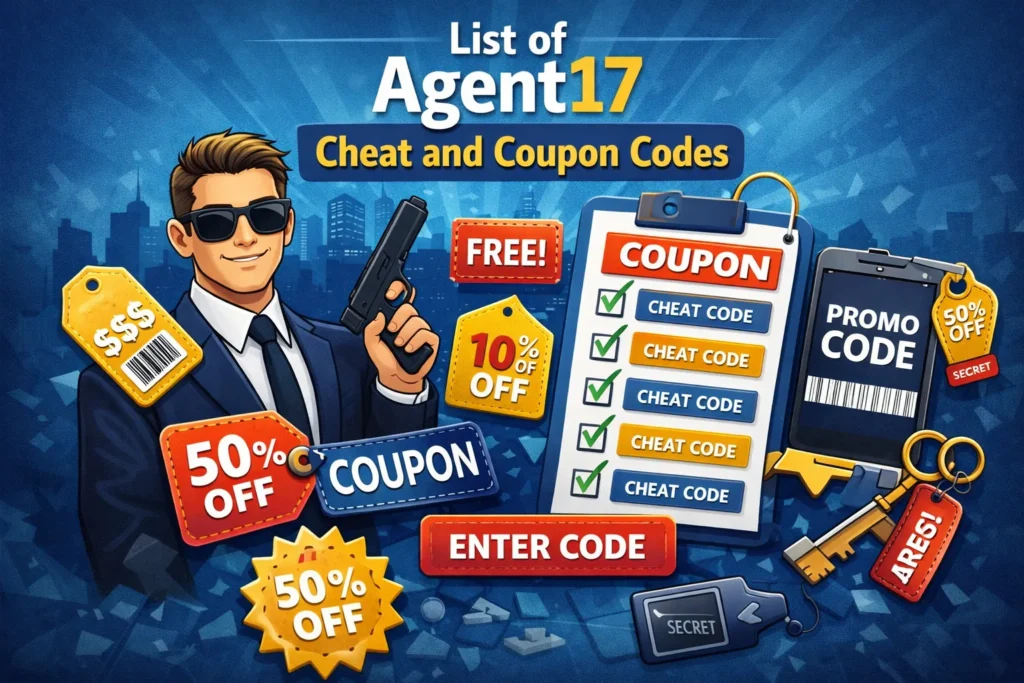 Agent17 Cheat and Coupon Codes