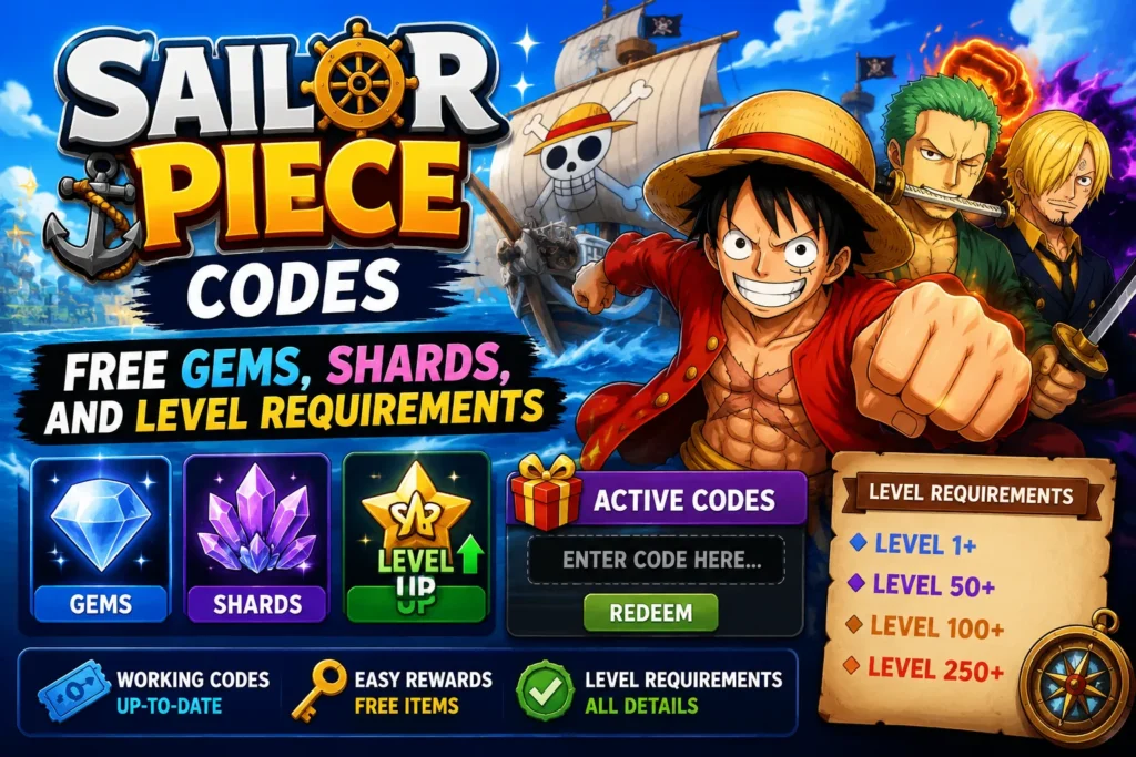 Sailor Piece Codes