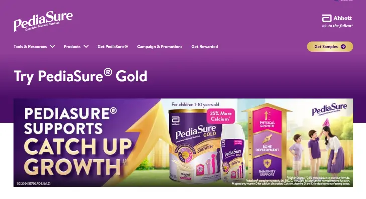 How to Get a Free PediaSure Sample in Singapore