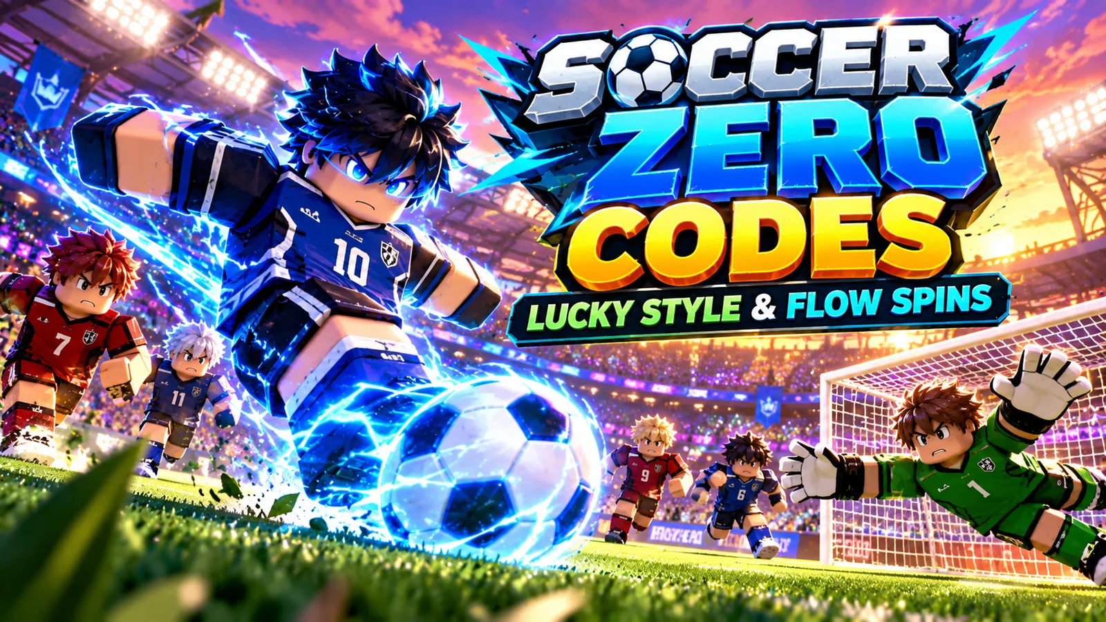 Soccer Zero Codes (October 2026): Free Style & Flow Spins