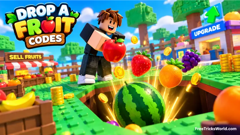 Drop a Fruit Codes (October 2026): Get Free Coins and Luck Boosts