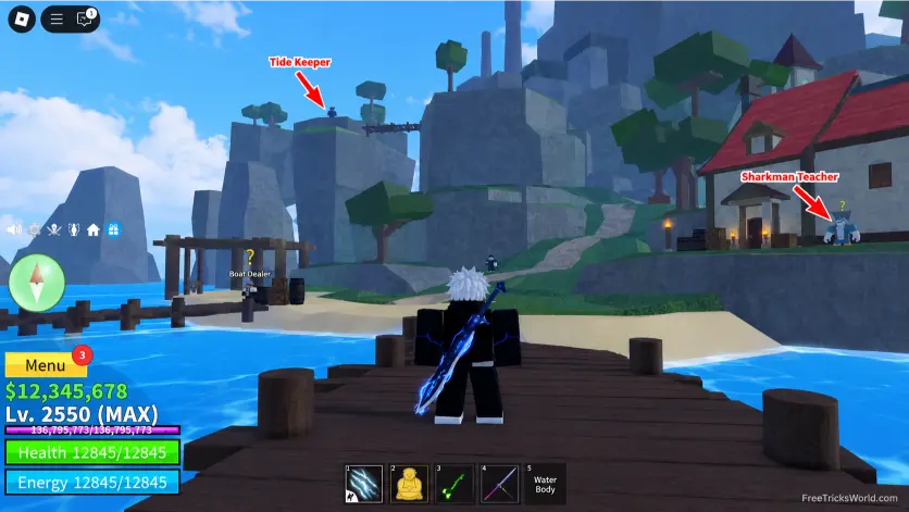 How to Get Sharkman Karate in Blox Fruits (2026): Water Key, Locations & V2