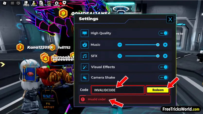 Roblox BreakDoor invalid code and redemption troubleshooting