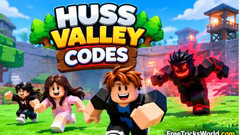 Huss Valley Codes (October 2026) – Free Gems, Boosts and Wheel Spins