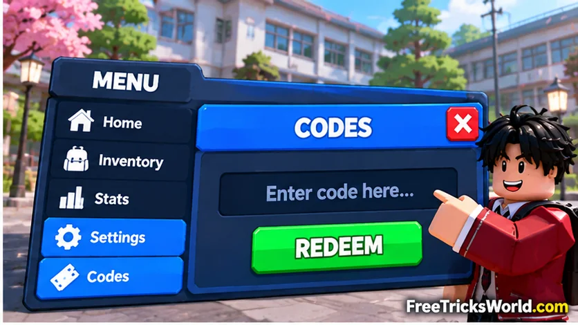 How to Redeem Shigaku Codes in Roblox