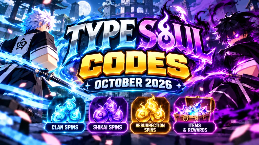 Type Soul rewards illustration showing clan, Shikai, Resurrección and item rerolls